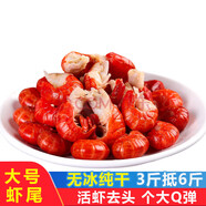 優(yōu)牧冠特級(jí)小龍蝦尾 大號(hào)活剝麻辣蝦球鮮活小龍蝦現(xiàn)剝冷凍凈重1斤/袋 【純干無(wú)冰】中大號(hào)3斤 送料包