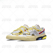 耐克（NIKE）BlazerLow OffWhite OW聯(lián)名解構(gòu)男女板鞋 DH7863-001-100 白紅解構(gòu)DH7863-100 40.5