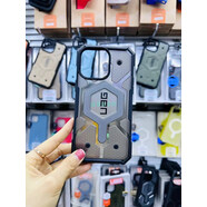 UAG適用于uag蘋果iphone13手機殼三防14ProMax保護套iPhone14磁吸12P (磁吸款)鉆石透灰 iPhone13ProMax
