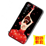 夢(mèng)逸軒適用華為智選NZONE S7 Pro手機殼SP200軟套S7PR0硅膠全包防摔磨砂男女個(gè)性保護 翩翩起舞(卡通外殼)TF 選項A(配全屏貼膜1張)