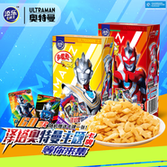 添樂(lè )卡通王奧特曼多嘴魚(yú)烤雞牛肉披薩味餅干兒童零食食玩正版聯(lián)名附IP贈品 多嘴魚(yú)餅干(醬汁烤雞味)33g*2盒