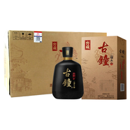 紅星46度古鐘二鍋頭窖藏 純糧清香型白酒 古鐘窖藏 46度 450mL 6瓶 整箱
