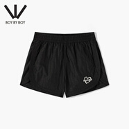 BOY BY BOY商場(chǎng)同款潮牌女裝25春新品寬松舒適黑色梭織短褲W32003 黑色 M