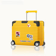 顧影適用蘋果耳機保護套airpodspro2殼4代藍牙3二代透明ipods自動彈蓋第四代一體軟殼airpods第三代盒 【麥浪金】拉桿輪子可動-不取殼可充電 AirPods 4代