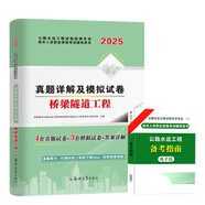 2025新版公路水運(yùn)工程試驗(yàn)檢測(cè)考試用書(shū) 歷年真題詳解及模擬試卷 橋梁隧道工程（贈(zèng)公路水運(yùn)工程備考指南）