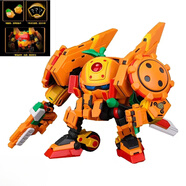 奧飛娛樂 壹理創(chuàng)玩 果寶特攻 菠蘿 香橙 小果戰(zhàn)寶機(jī)甲拼裝模型14cm 香橙戰(zhàn)寶 橙留香（含特典 普快 現(xiàn)貨