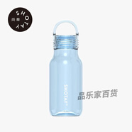 尚泰tritan水杯高顏值透明口袋杯男女耐高溫塑料杯學(xué)生防摔杯子 藍色- 430ml