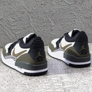 耐克（NIKE）男鞋球鞋 25冬季新款AIR JORDAN312運動(dòng)鞋休閑訓練氣墊籃球鞋子男 120-狼灰/橄欖綠/曬圖退10 40 （內長(cháng)250mm）