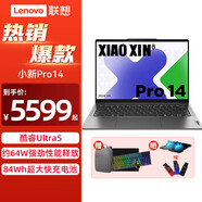 聯(lián)想小新Pro16/14 2024 AI超能本 高性能輕薄商務(wù)辦公學(xué)生筆記本電腦 小新Pro14 U5-125H 32G內(nèi)存+1TB固態(tài)硬盤 標配