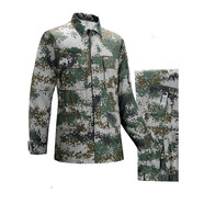 際華三五零五正版原廠(chǎng)迷彩服套裝荒漠軍訓服男戶(hù)外作訓服防刮加厚耐磨訓練服 林地夏迷彩服套裝【上衣+褲子】 175/100