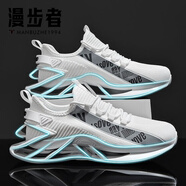 漫步者MBZ聯(lián)名【當季新品 閃電發(fā)貨】跑步鞋典藏版手工定制敦煌刀鋒跑鞋 時尚白-品質(zhì)甄選 40