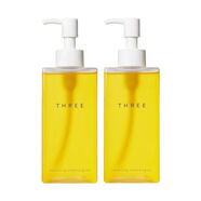 THREE日本新版小三卸妝油植物溫和深層卸妝清潔臉部不刺激卸妝油 185ml 兩瓶裝（發(fā)新版）
