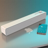 藍悅A35無(wú)線(xiàn)藍牙音響音箱低音炮超重低音大音量雙喇叭新款音響 樂(lè )放A35白色