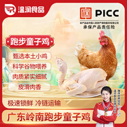 溫潤食品嶺南特色跑步童子雞650g*2 走地雞土雞嫩雞 紅燒白切鹽焗爆炒燒烤