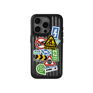 BEYZKChiu[即刻出發(fā)]iPhone15promax手機(jī)殼適用蘋果16保護(hù)套13鐳射高14 即刻出發(fā)—黑黑黑 iPhone16