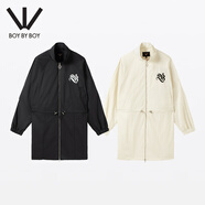 BOY BY BOY商場同款潮牌女裝25春新品寬松舒適梭織連衣裙W37003 米白色 S
