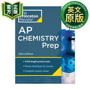 普林斯頓評論AP化學(xué) 第25版 英文原版 Princeton Review AP Chemistry Prep 25th Edition 2024 英文版 The Princeton Review