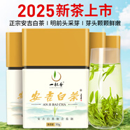 一杯香茶葉綠茶明前頭芽安吉白茶200g2025新茶春茶禮盒裝自己喝送禮