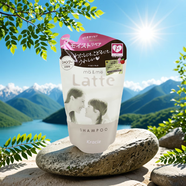 肌美精（Kracie）日本Kracie肌美精latte兒童洗發(fā)水控油蓬松寶寶嬰兒親子洗護溫和 蘋果牡丹 洗發(fā)水【360ml】替換裝