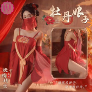 妖兒情趣內(nèi)衣純欲古風(fēng)漢服羞恥洞房紅色性感房事戰(zhàn)袍夫妻刺激高檔肚兜