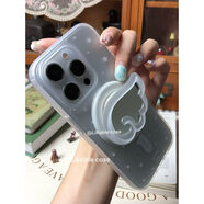 CASE-MATE膚感半透霧面星星天使羽翼鏡子磁吸支架手機(jī)殼適用iPhone16proma 磁吸 半透霧面繁星點(diǎn)點(diǎn) 殼+鏡子 iPhone13Pro