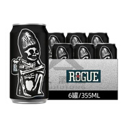 羅格（Rogue）美國進(jìn)口精釀啤酒 壞家伙IPA榛子棕色艾爾 壞家伙烈性博克 355mL 6罐