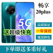 【二手】Huawei/華為 暢享20 Plus 5G通鴻蒙4800萬(wàn)像素 幻夜黑 【原屏】 9.5成新 x 6+128GB x 送快充