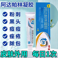 治痘痘的藥 去臉上痘痘 粉刺痤瘡閉口粉黑頭額頭長(cháng)痘下巴紅腫硬痘背后長(cháng)痘痘祛痘消炎吸膿 阿達帕林凝膠 5盒【渾身長(cháng)痘】