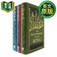 指環(huán)王3冊 英文原版小說 The Lord Of The Rings 金/銀/銅箔封面精裝版 魔戒三部曲 J. R. R. Tolkien 英文版
