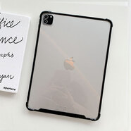 巡物適用ipad保護套第八代保護殼10.2A2602華為8平板2022A2602電腦pro 簡(jiǎn)約后蓋殼 黑色軟邊框 清透硬殼 iPad 2017/2018 (9.7英寸)