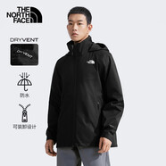 北面沖鋒衣男戶(hù)外單層防風(fēng)硬殼外套夾克 8EXR JK3 3XL/190 