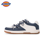 DICKIES2025新款時尚復(fù)古小白鞋男士厚底耐磨板鞋潮流百搭休閑鞋 深藍(lán)色 40