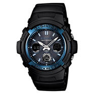 卡西歐（CASIO）男士卡西歐手表圓形表盤生活防水 AWG-M100A-1ACR