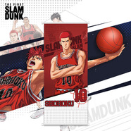 灌籃高手掛畫(huà)櫻木花道流川楓轉軸海報漫展 21.櫻木花道 油畫(huà)布30cm*70cm灰白桿