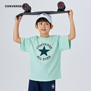 匡威Converse童裝男女童冰感短袖T恤2025夏季新款寬松版型兒童短T上衣