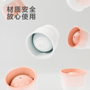柯米魚威士忌大冰球模具硅膠冰塊冰格模具制冰盒食品級冰球制造機儲冰盒 【粉色三個裝】輕松脫模
