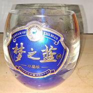 中質(zhì)酒瓶切割改水杯夢之藍酒瓶手工改制的水杯 夢三版短款