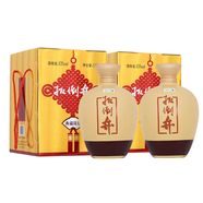 扳倒井白酒 純糧釀造白酒六糧釀造 53度 1500mL 2壇 （陳壇獻(xiàn)禮版）