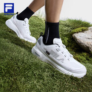 斐樂（FILA）官方男鞋NUVOLE 3 ATR戶外鞋2025夏柔云3 跑步鞋 明亮白-BW 42