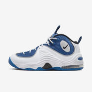 耐克（NIKE）男鞋Air Penny 2 QS 新款哈達(dá)威便士2代氣墊減震實(shí)戰(zhàn)籃球運(yùn)動鞋 Atlantic Blue/Black/Metal 36