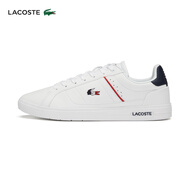 LACOSTE法國鱷魚男鞋春季時(shí)尚潮流板鞋小白鞋休閑鞋|45SMA0117 407_白色_藏青色_紅色 19 6 39.5