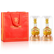 SANLINE宜賓五糧液仙林生態(tài)釀酒52度竹蓀酒禮盒酒水糧食酒春節送禮宜賓產(chǎn) 52度 500mL 2瓶 華彩人生 瓶