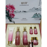 嘉年華（GINAVE）凝萃面部護(hù)理套裝補(bǔ)水保濕護(hù)膚化妝潔面水乳霜精華 潔面+水+乳+霜+精華+眼霜