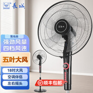 長城（CHANGCHENG）電風(fēng)扇/落地扇/空氣流通/工業(yè)落地扇/工程家用風(fēng)扇/18吋大風(fēng)量風(fēng)扇 18寸大功率落地扇（塑葉FS-45P）