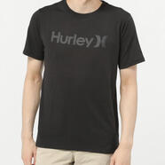 HURLEY男士短袖T恤舒適透氣夏季休閑百搭上衣多色可選 Charcoal gray 均碼 |M