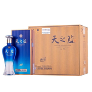洋河江蘇洋河藍(lán)色經(jīng)典 綿柔濃香型白酒 新老款隨機(jī) 宴請(qǐng)送禮【喜酒】 46度 500mL 6瓶 天之藍(lán)整箱裝