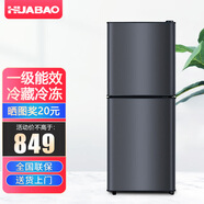 華寶冰箱小型家用冷藏冷凍兩用一級能效出租房用宿舍寢室迷你節能電冰箱 一級節能-83L-全國聯(lián)保