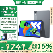聯(lián)想小新Pad Pro 12.7英寸 平板電腦 安卓學(xué)生學(xué)習(xí)游戲二合一 天璣8300 2.9K大屏 144Hz高刷 12+256G 大象灰 WIFI 官方標(biāo)配