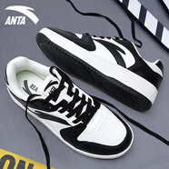 anta kids安踏小靈感空軍一號板鞋女款春季新款厚底增高小白鞋潮流百搭女鞋 -4象牙白/黑 37.5