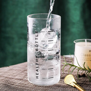 全適耐高溫玻璃杯量杯牛奶杯帶刻度杯水杯酸奶杯泡奶粉杯果汁杯300ml